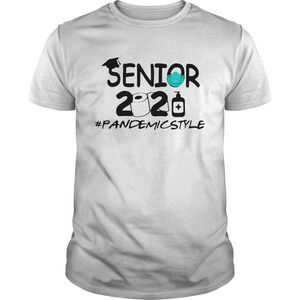 Senior 2021 Pandemicstyle Mask Toilet Paper Shirt